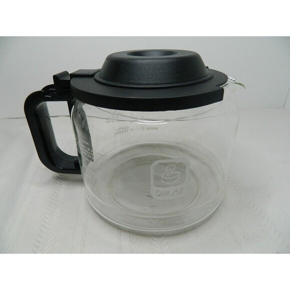 All In One Replacement Carafe Medelco Coffee Makers Glass 10-12 Cup Capacity - Picture 1 of 4